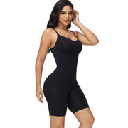  Bodysuit Mid-Thigh Shapewear Tummy Control Seamless