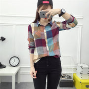 Women's Blouses Kimono Vintage Linen Cotton