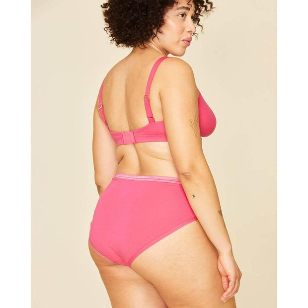 Organic Cotton Triangle Soft Bra in Aurora