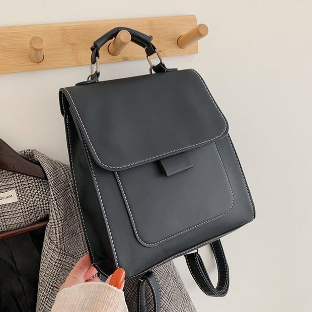 Ladies Fashion Backpack Shoulder Bag Can Shoulder Simple Messenger Bag