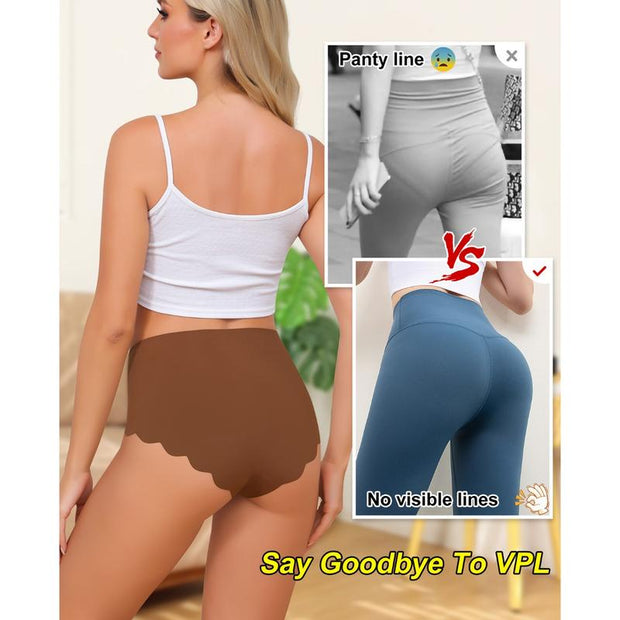 Women'S Seamless High Waisted Underwear Full Coverage 