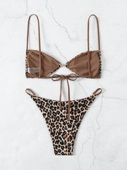 Women's Two-piece Casual Swimsuit P61 Decor