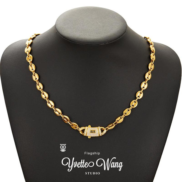 Luluyvette Stainless Steel Mariner Chain Necklace/Bracelet/Anklet