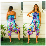 Hand Dyed Harem Jumpsuit