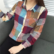 Women's Blouses Kimono Vintage Linen Cotton