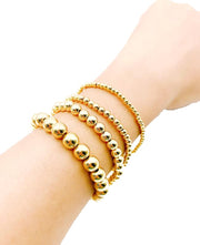 Gold Beaded Bracelet Jewelry