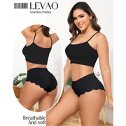 Women'S Seamless High Waisted Underwear Full Coverage 