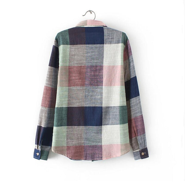 Women's Blouses Kimono Vintage Linen Cotton