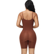  Bodysuit Mid-Thigh Shapewear Tummy Control Seamless