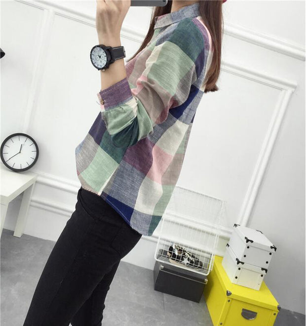 Women's Blouses Kimono Vintage Linen Cotton