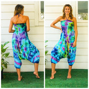 Hand Dyed Harem Jumpsuit