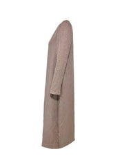Women's V-neck Solid Color Fashionable Dress