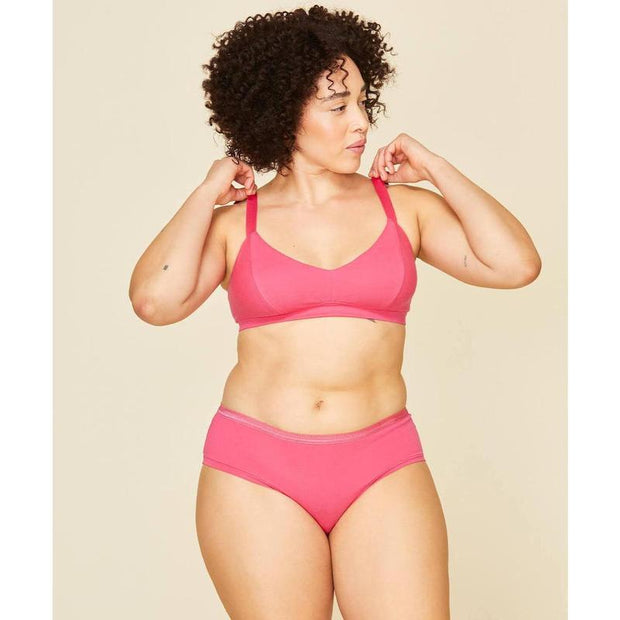 Organic Cotton Triangle Soft Bra in Aurora