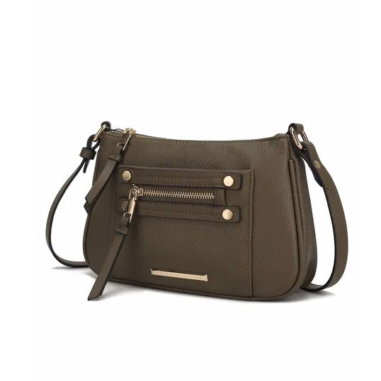 MKF Collection Essie Crossbody Handbag Vegn Leather By Mia K