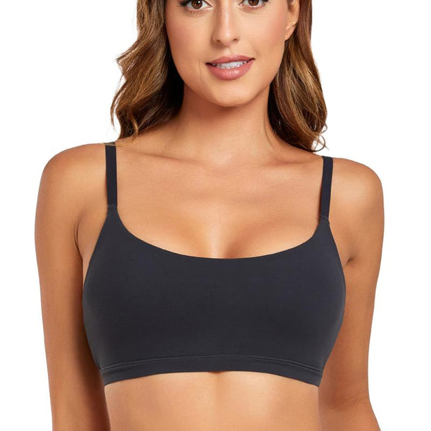 Women Wireless Adjustable Thin Straps Sports Bra