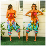 Hand Dyed Harem Jumpsuit