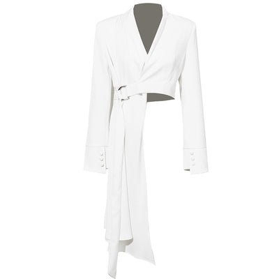 Tailored blazer jacket suit