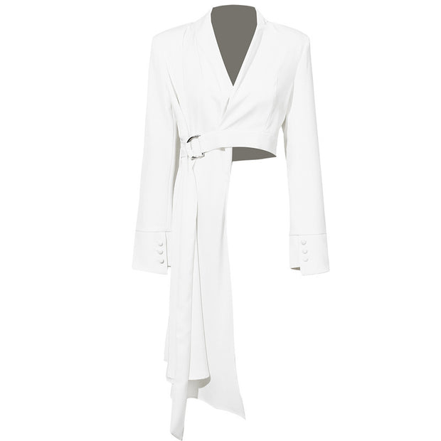 Tailored blazer jacket suit