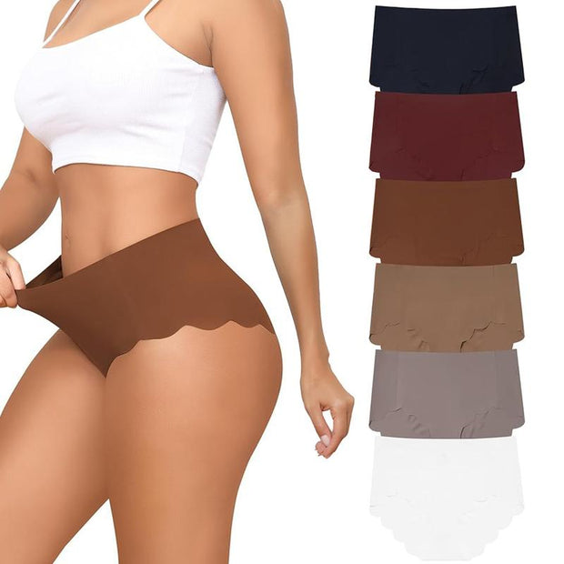 Women'S Seamless High Waisted Underwear Full Coverage 