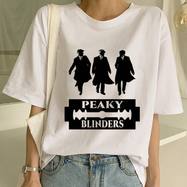 Women's Personalized Letter Printed T-shirt