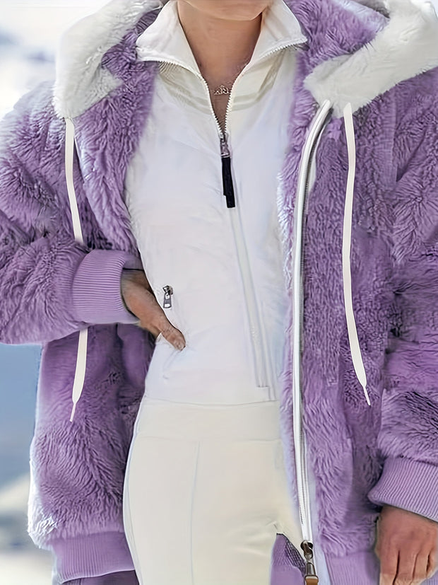 Snuggle Up Oversized Plush Jacket