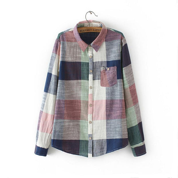 Women's Blouses Kimono Vintage Linen Cotton