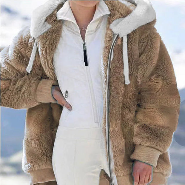Snuggle Up Oversized Plush Jacket