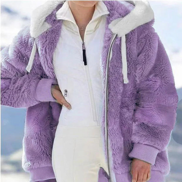 Snuggle Up Oversized Plush Jacket