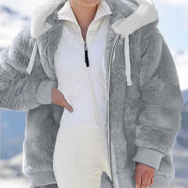 Snuggle Up Oversized Plush Jacket