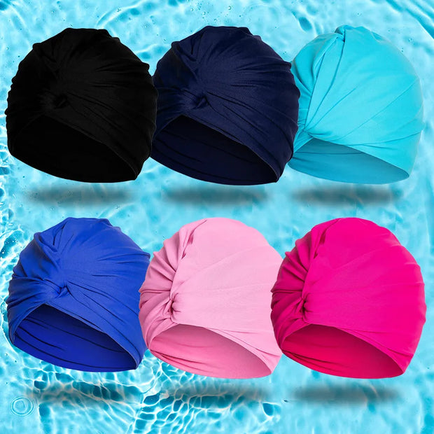 Women Fabric Swimming Cap