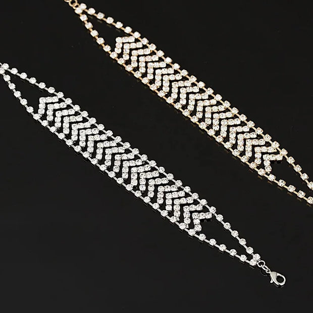 Crystal Chain Female Jewelry Accessories