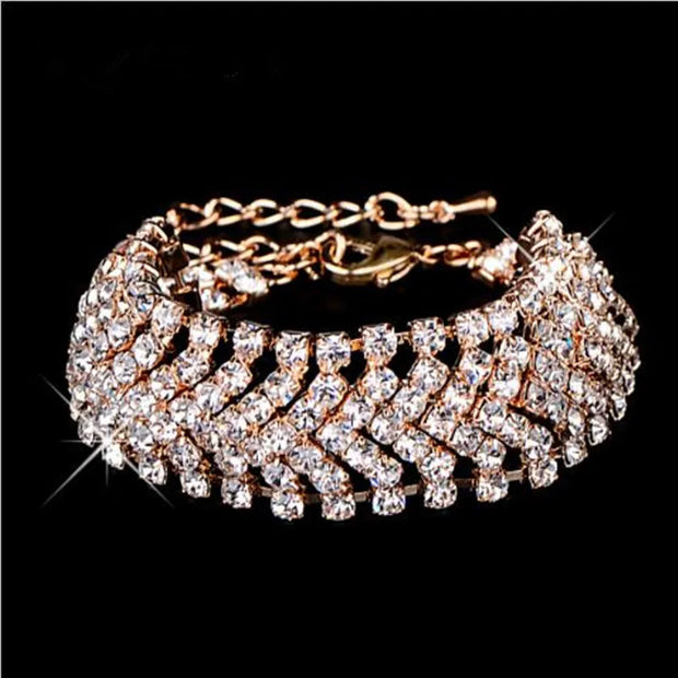 Crystal Chain Female Jewelry Accessories