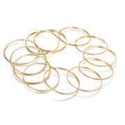Fashion 12 A Set Of Bracelet Sets Decorative Accessories Hundred Match Bohemian Wind Multi-layer Alloy Bracelet Female Wholesale