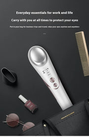 KSKIN New Trending Hot And Cold Vibration Wrinkle Anti-Ageing Eye Massage Dark Circle Removal EMS Beauty Face Eye Care Pen