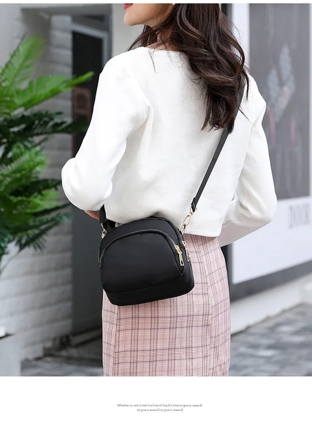 Sleek City & Modern Zip Pocket Crossbody