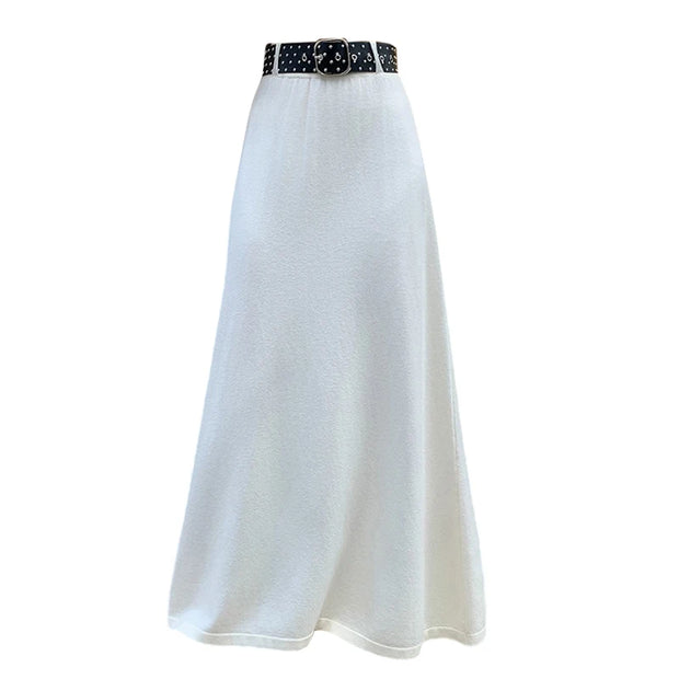 Cozy Knit Maxi Skirt