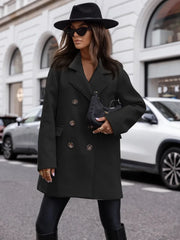 Chic Street Mid-length Peacoat