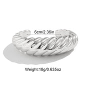 Sculpted Elegance Cuff Bracelets - Modern Statement Jewelry