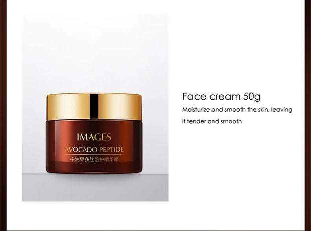 Avocado Peptide 5-Piece Skincare Set - Hydrate, Nourish & Glow
