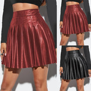High- Waist Pleated Maxi Skirts