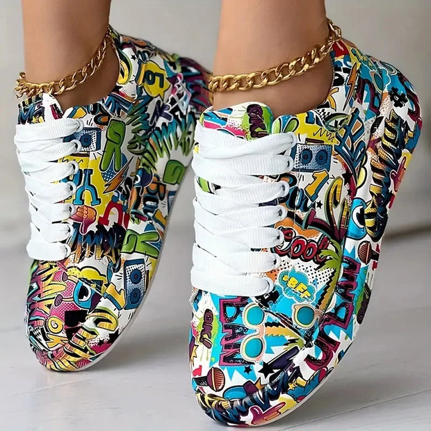 Women Sneakers Thick-soled Shoes