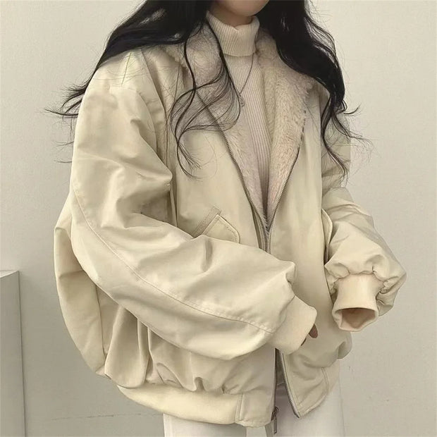 Reversible Cozy Hooded Jacket