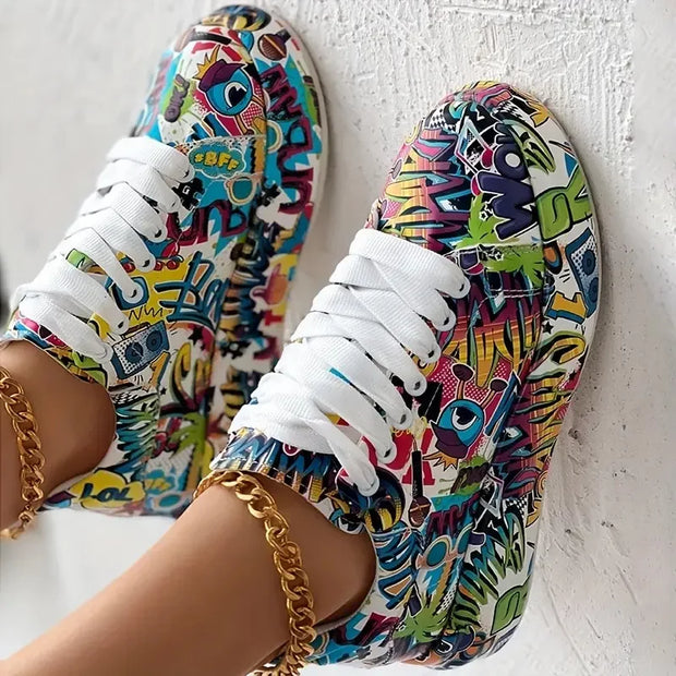 Women Sneakers Thick-soled Shoes