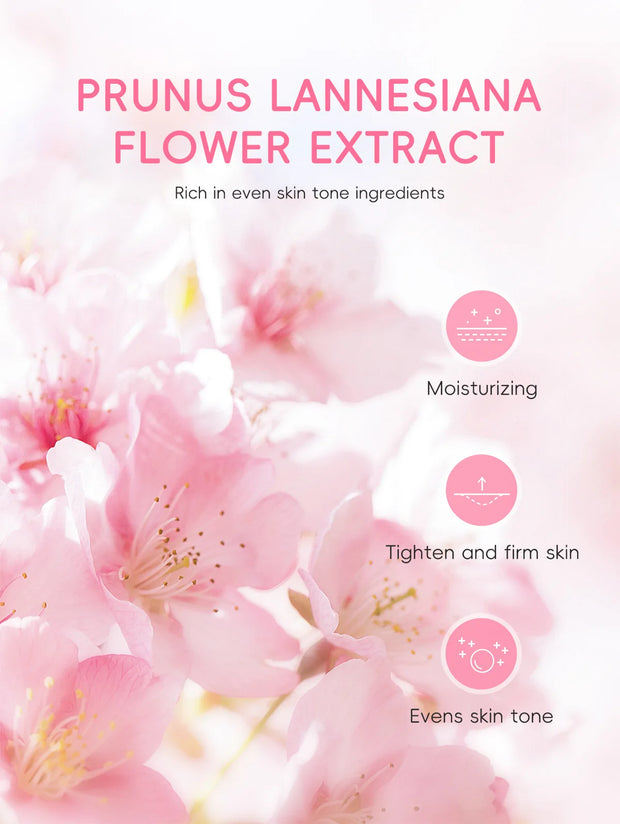 3pcs/set Sakura Skin Care Sets Face Cream Serum Eye Cream Face