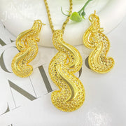 Dubai-Inspired Gold Jewelry Set