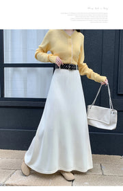 Cozy Knit Maxi Skirt