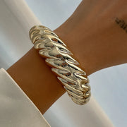 Sculpted Elegance Cuff Bracelets - Modern Statement Jewelry
