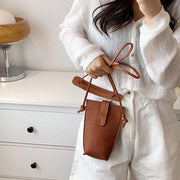 Women's Mobile Phone Bag Female Messenger Shoulder Bags Crossbody Retro PU Leather Bags Mini Handbags New Girls Purse Designer