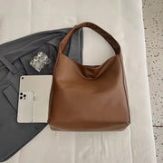 Classic Bucket Shoulder Bag - Large Capacity Everyday Tote