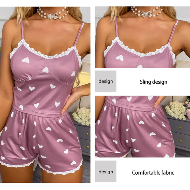 Sweetheart Two-Piece Sleep Set